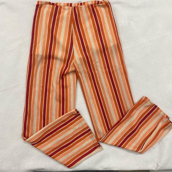 Free People Bridget Sunset Stripe Pants Medium - Picture 5 of 10
